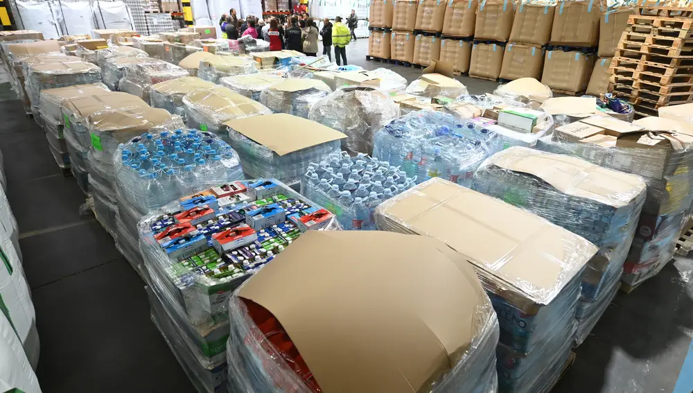 Material recogido por el Ayuntamiento de Burgos