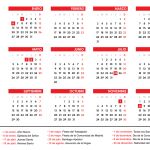 Calendario laboral de Madrid para 2025