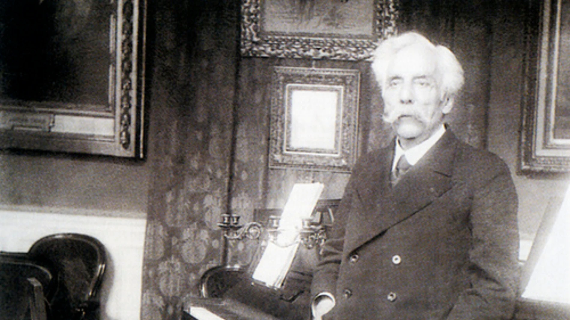 Gabriel Fauré en sus últimos años de vida