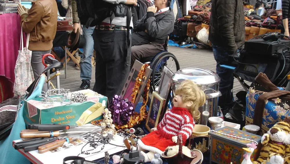 Mercadillo de segunda mano