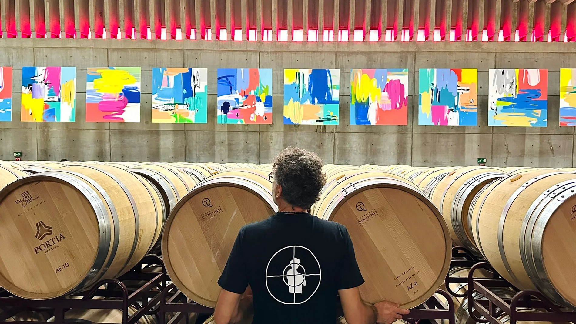 La exposición más exclusiva del pintor mallorquín Santiago Picatoste llega a Bodegas Portia
