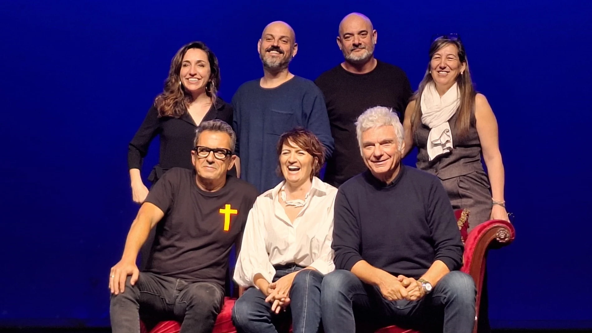 (Superior izquierda) Anna Bertran, Roger Julià, David Olivares, Mercè Puy, Andreu Buenafuente, Sílvia Abril, Carles SansEUROPA PRESS05/11/2024