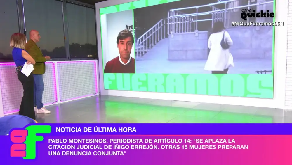 María Patiño en "Ni que fuéramos Shh"