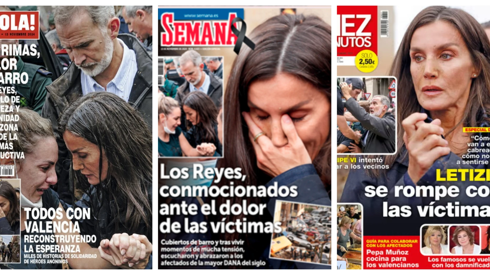 Portadas de las revistas del corazón del 6 de noviembre de 2024