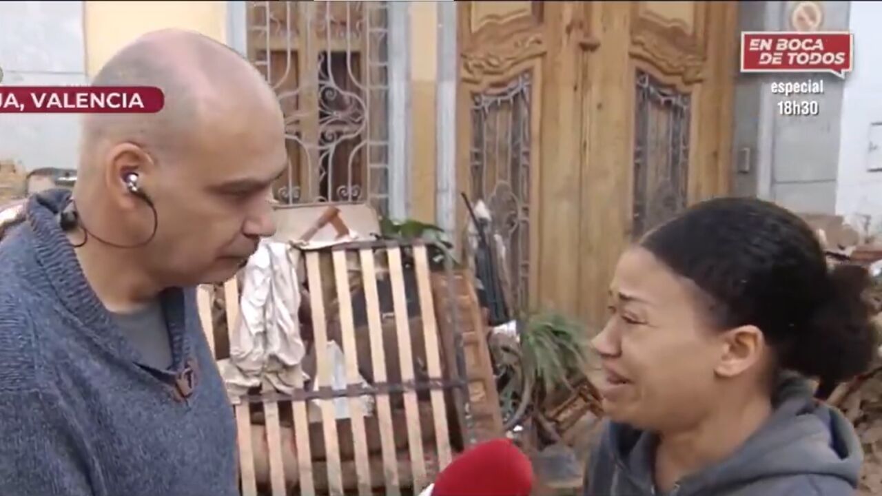 Nacho Abad tiene que cortar el directo ante la angustia de los vecinos ...