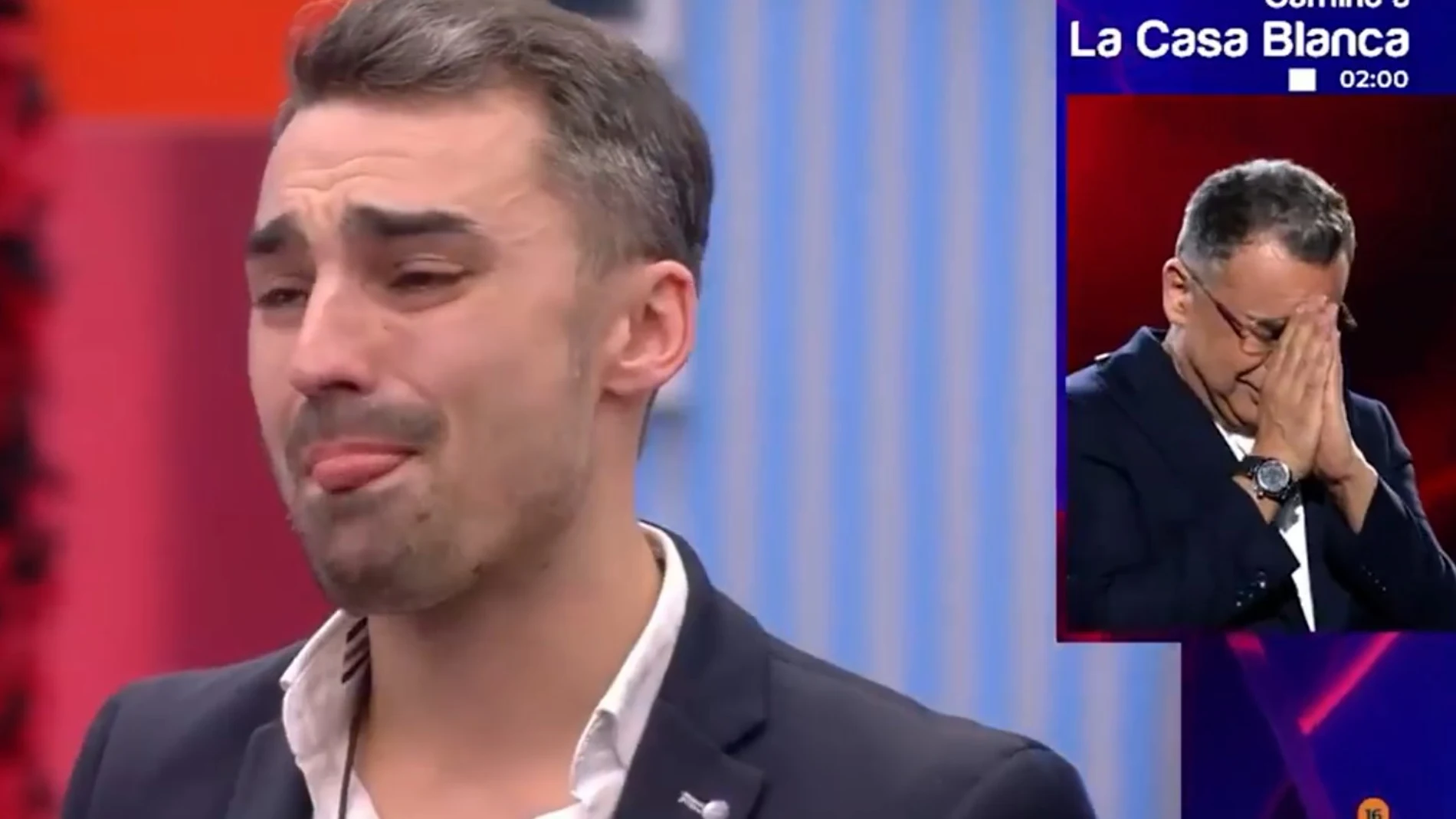 Jorge Javier, derrumbado tras anunciar las consecuencias de la DANA en "Gran Hermano"