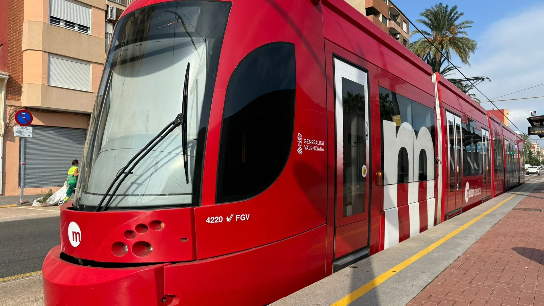 FGV inicia las pruebas para recuperar el servicio en las líneas tranviarias de Metrovalencia REMITIDA / HANDOUT por GVA Fotografía remitida a medios de comunicación exclusivamente para ilustrar la noticia a la que hace referencia la imagen, y citando la procedencia de la imagen en la firma 06/11/2024