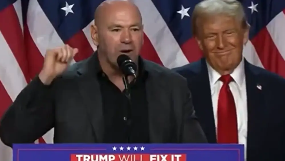 Dana White, tras confirmarse la victoria de Donald Trump