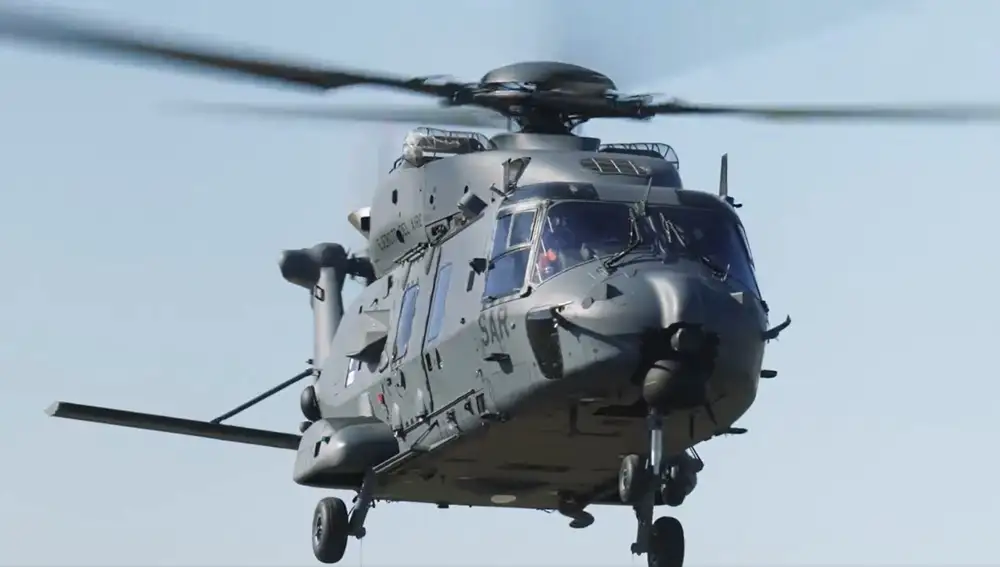 Helicóptero NH90 multirrrol de Airbus en el Ejército del Aire