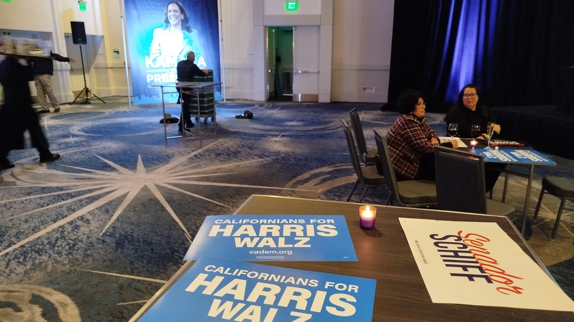 El último baile en la fiesta funeral de Kamala Harris