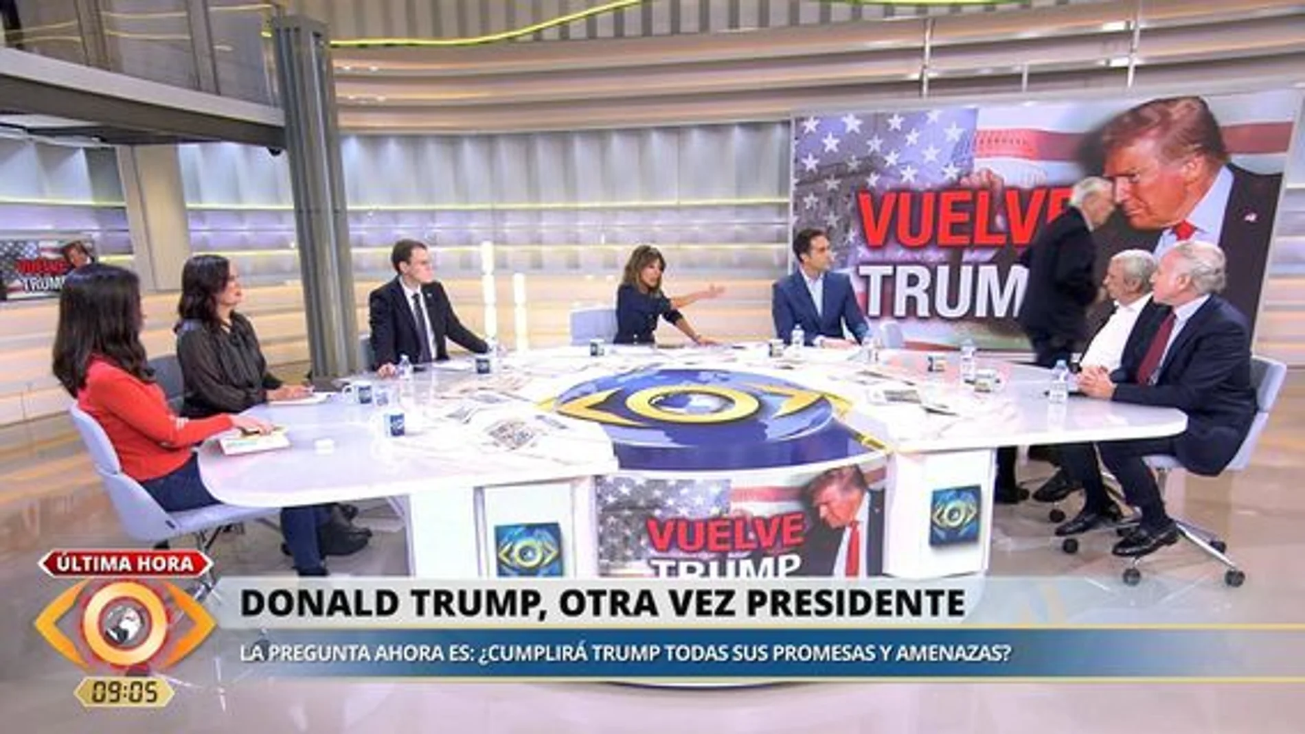 El exembajador de EE UU abandona enfadado el plató de 'La mirada crítica'
