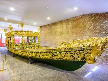 Las falúas reales de Aranjuez: así son las «carrozas náuticas» del Tajo Las falúas reales de Aranjuez: así son las «carrozas náuticas» del Tajo