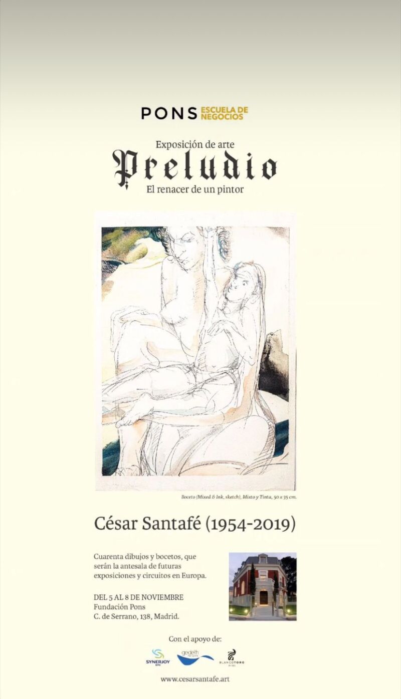 Cartel de la exposición "Preludio"