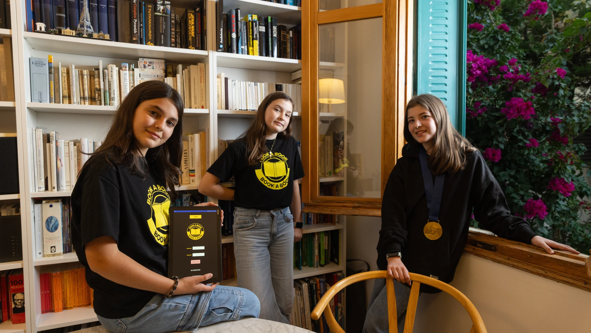 Niñas madrileñas que han ganado un concurso de tecnología @Gonzalo Pérez Mata