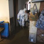 Algunas casas de la provincia de Málaga han quedado anegadas a causa de las inundaciones 