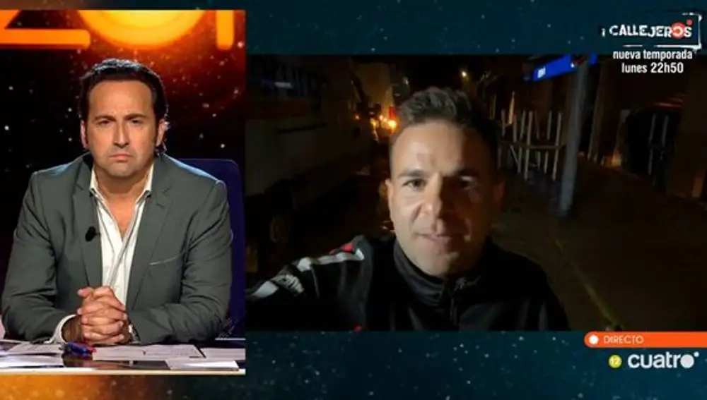Iker Jiménez y Ángel Gaitán en 'Horizonte'