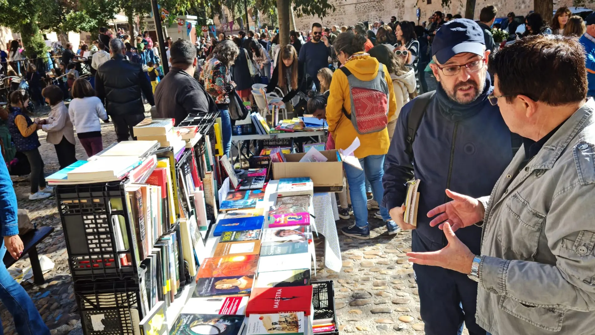 Mercadillo del colegio 'San Lucas y María' de Toledo