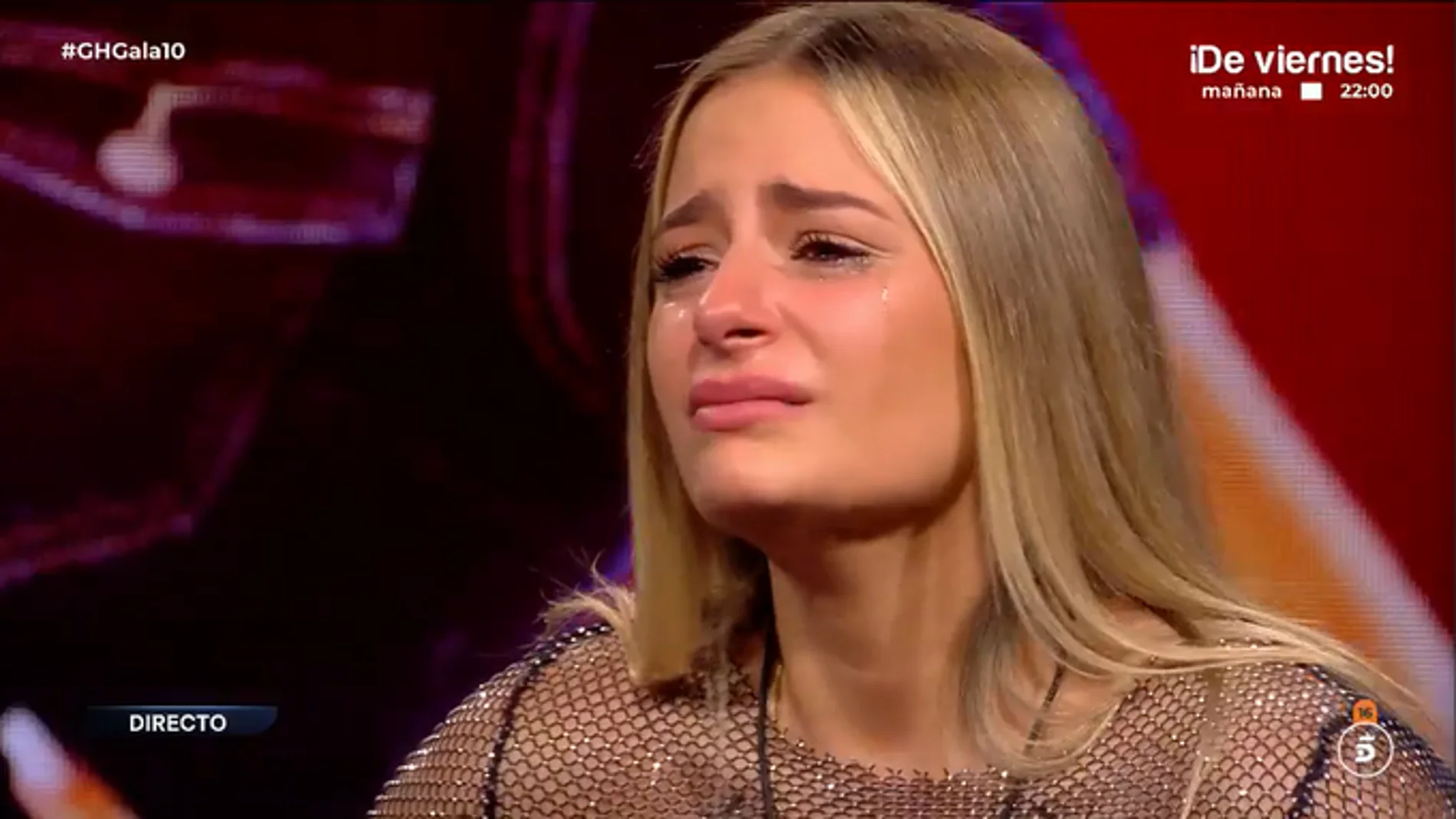 María José Galera casi se "desmaya" ante la expulsión de su hija en "Gran Hermano"