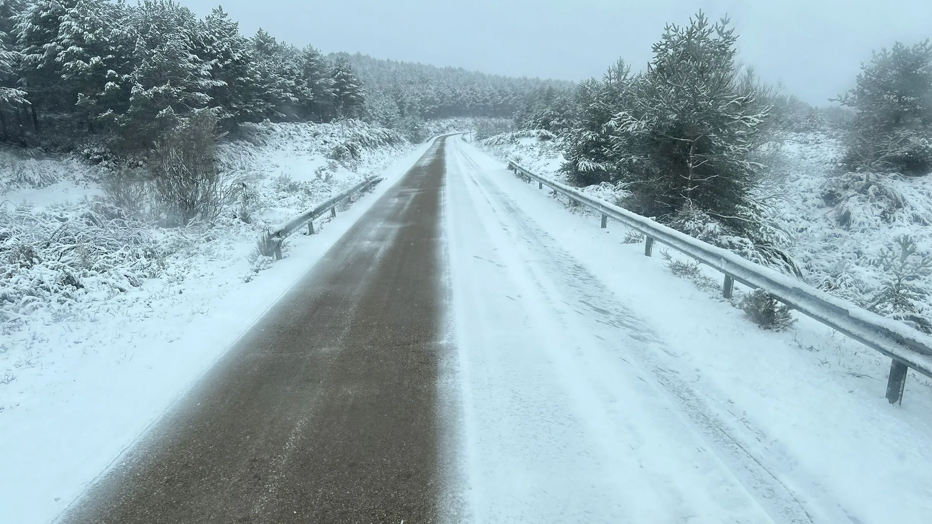 Se espera nieve este sábado en zonas altas de Sanabria