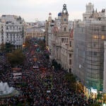 Manifestación en Valencia