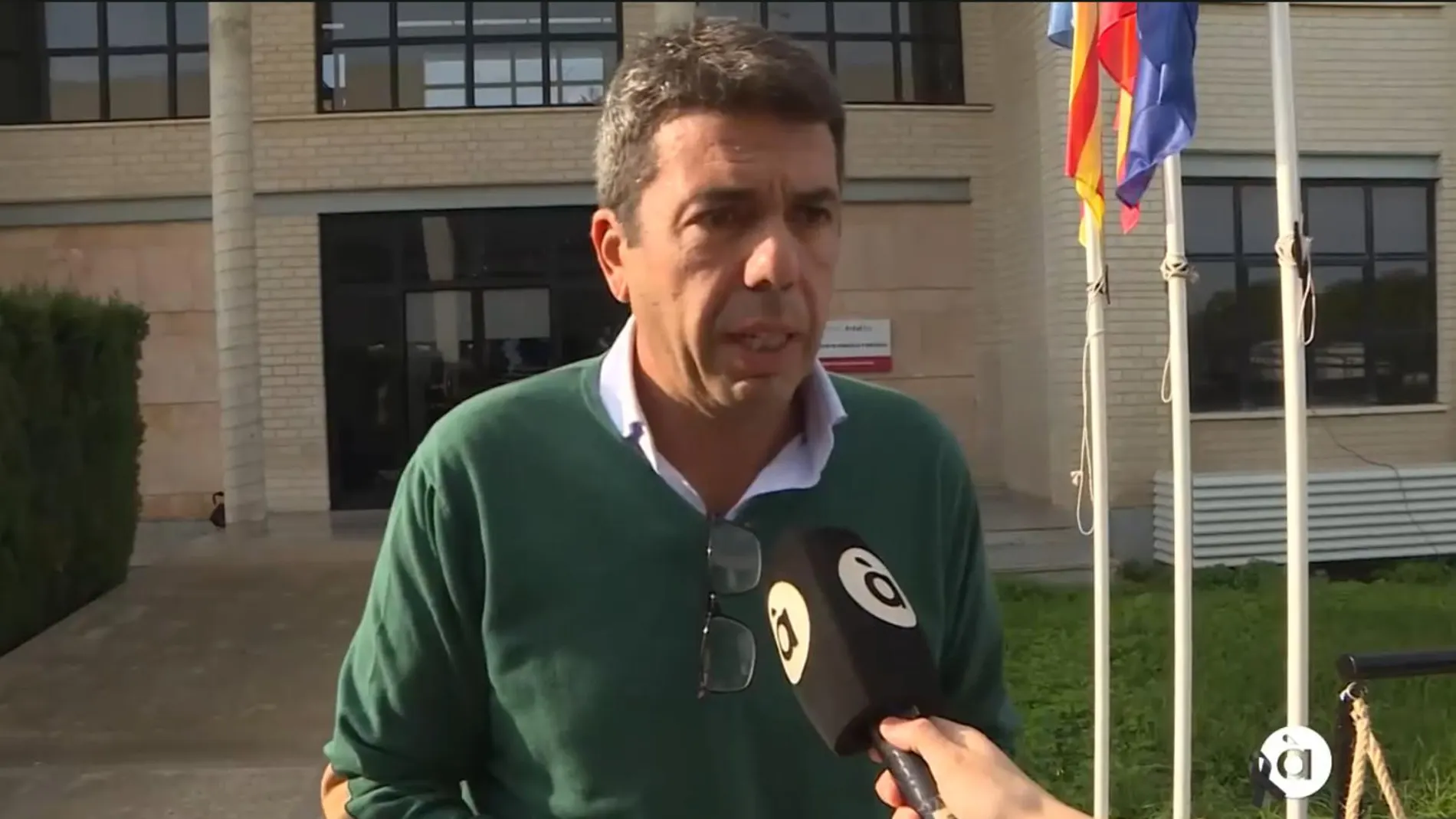 El presidente de la Generalitat valenciana, Carlos Mazón