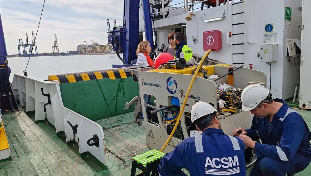 El buque oceanográfico "Ramón Margalef" ya está en Valencia para apoyar en la emergencia