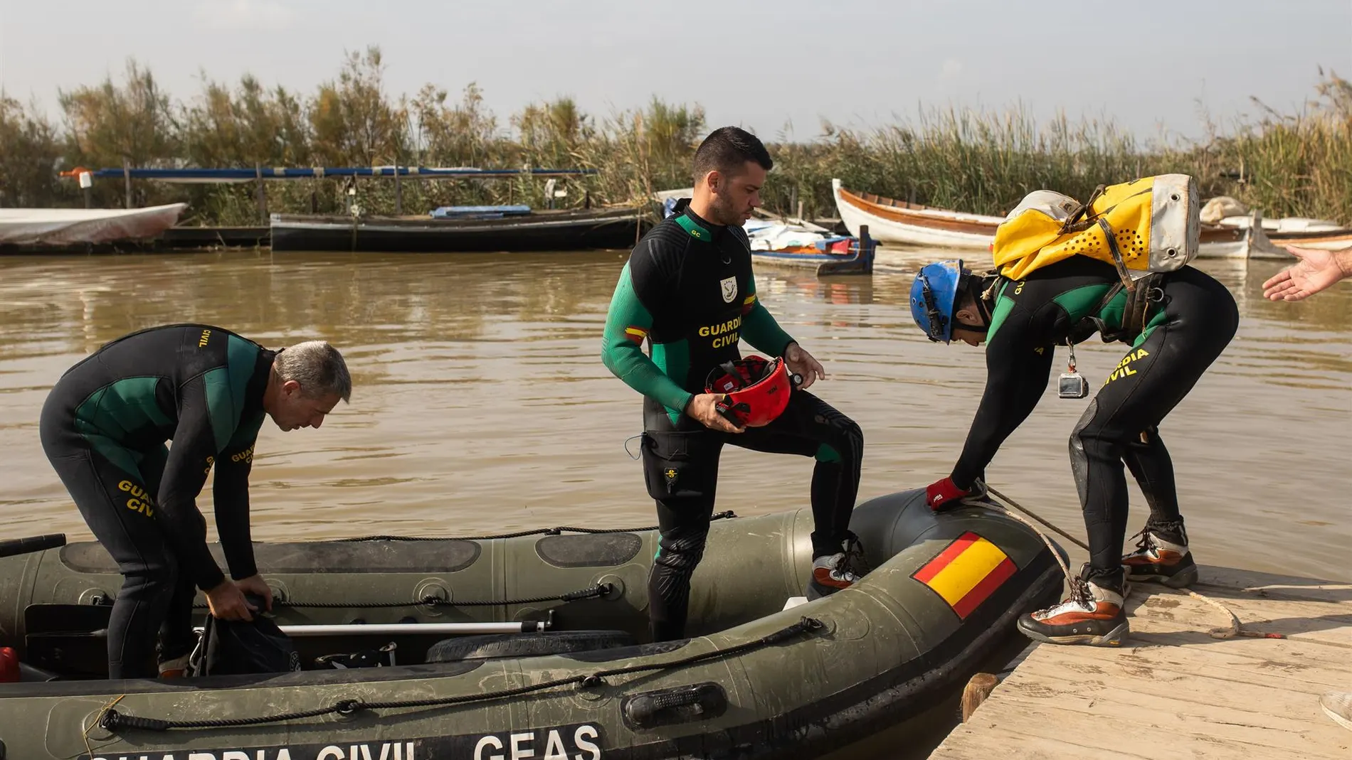 Temporal.- Recuperan en l'Albufera una nueva víctima mortal de la DANA