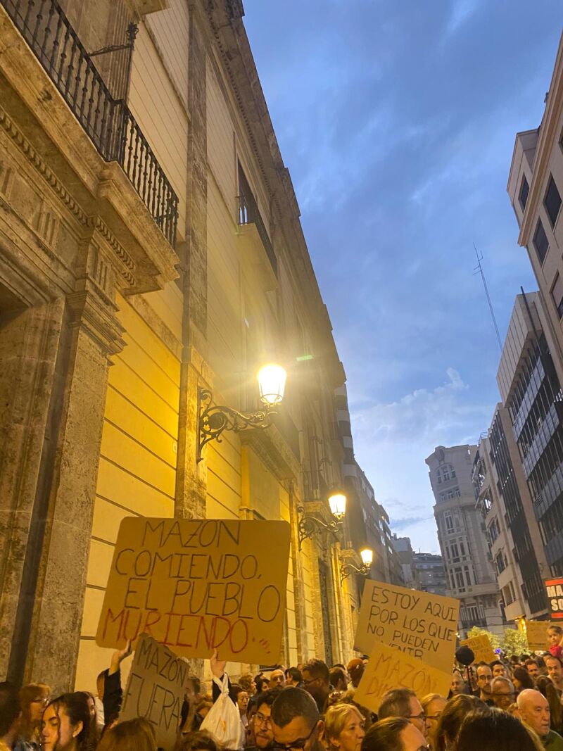 Manifestación en Valencia