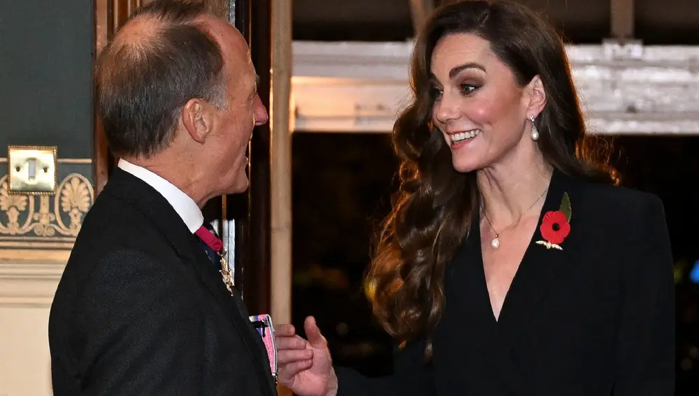 El look de Kate Middleton en Londres.
