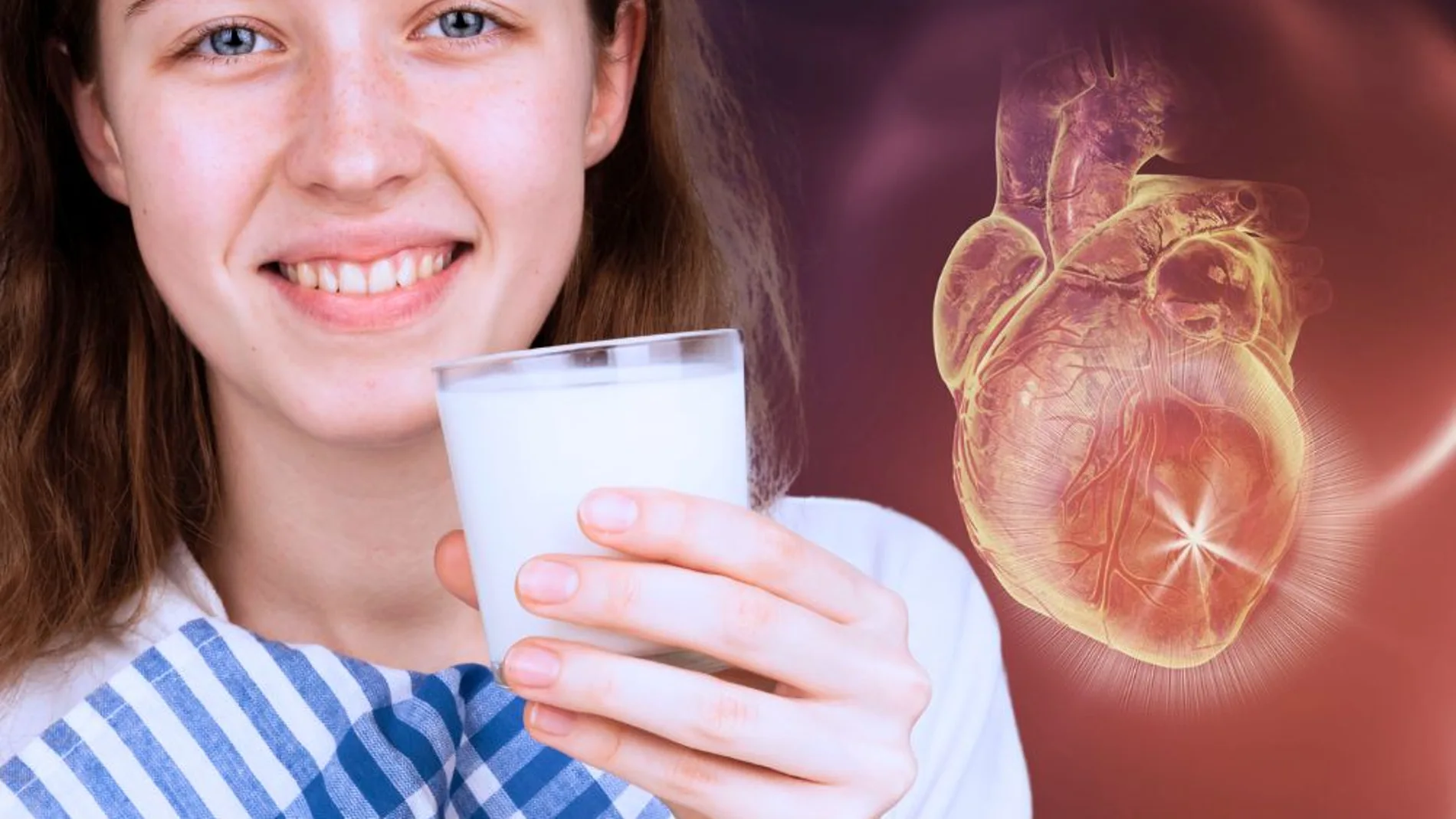¿Te puede dar un infarto al corazón por beber leche todos los días?