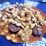 Habas al estilo catalán