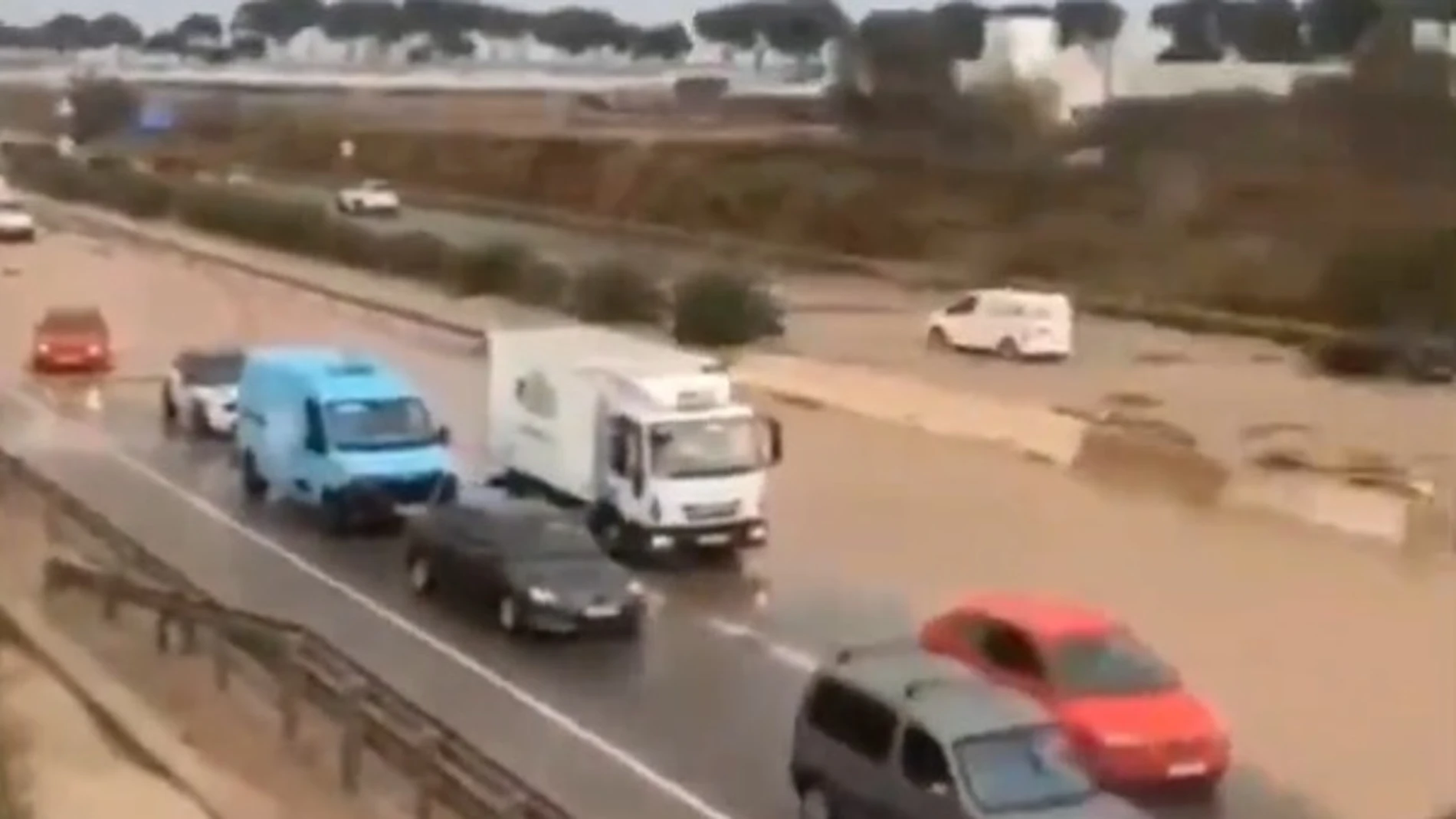 Una nueva DANA sorprende a varios municipios de Almería