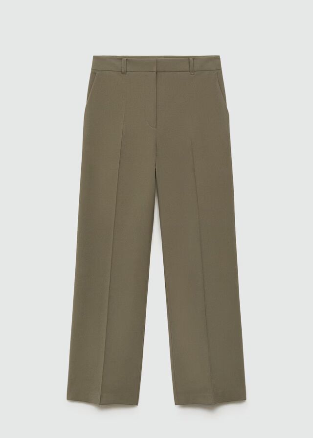 Pantalón pinzas wideleg