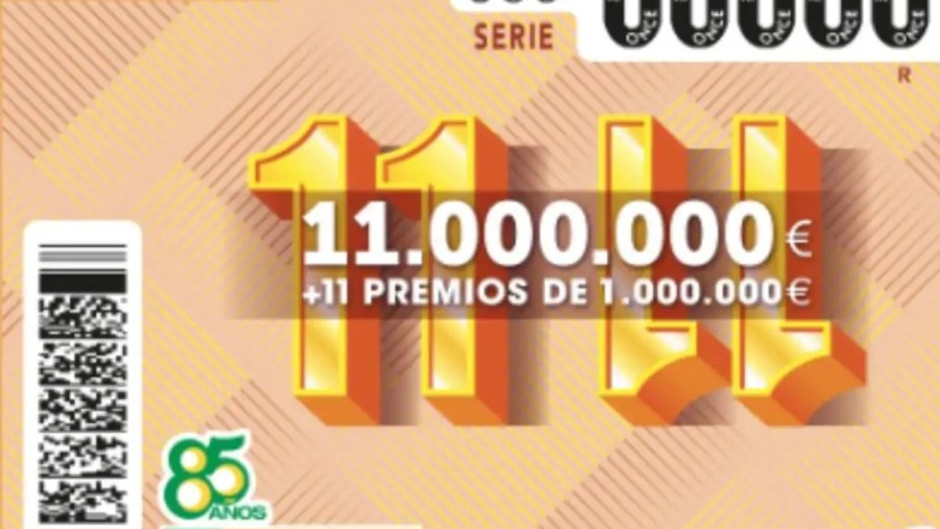 Sorteo especial del 11 del 11 de la ONCE, resultado del 11 de noviembre de 2024