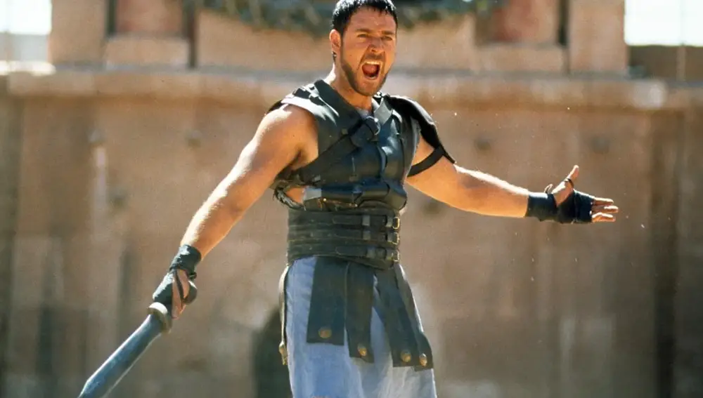 Russell Crowe en "Gladiator"