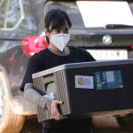 Aitana, apoyando en Catarroja a las víctimas de la DANA