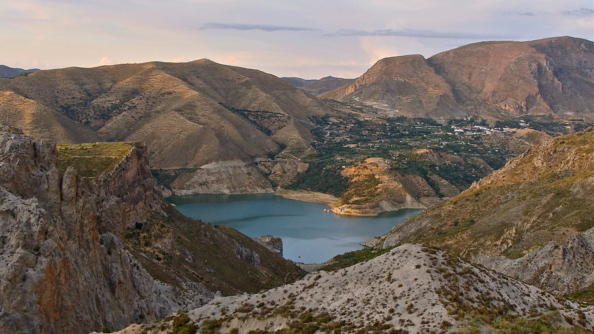 Presa de Canales, en Granada
