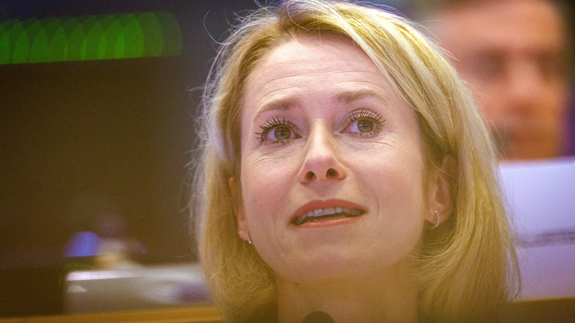 Brussels (Belgium), 12/11/2024.- High Representative for Foreign Affairs and Security Policy and Vice-President of the European Commission-designate Kaja Kallas attends her confirmation hearing before the European Parliament committees in Brussels, Belgium, 12 November 2024. (Bélgica, Bruselas) EFE/EPA/OLIVIER MATTHYS