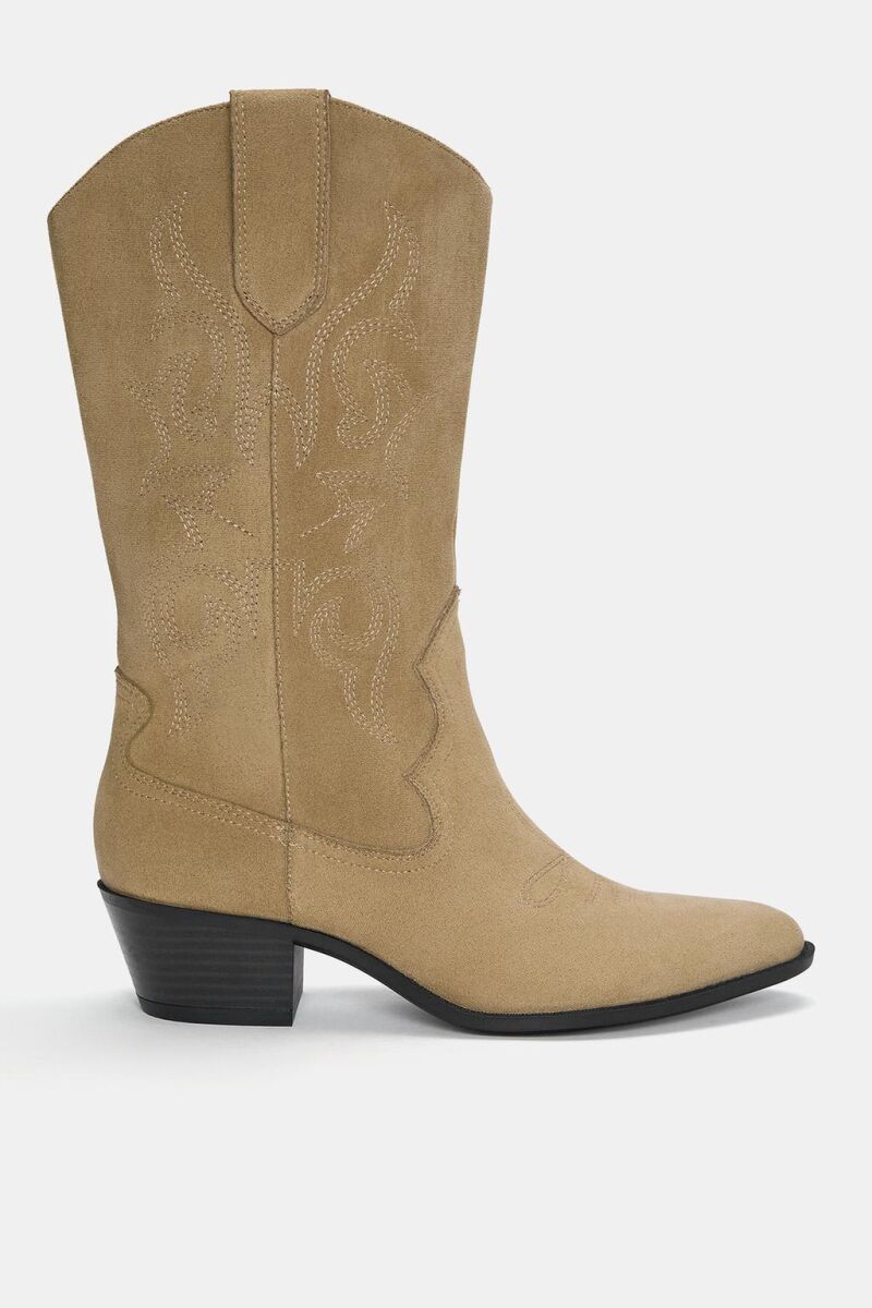 Botas cowboy pespuntes