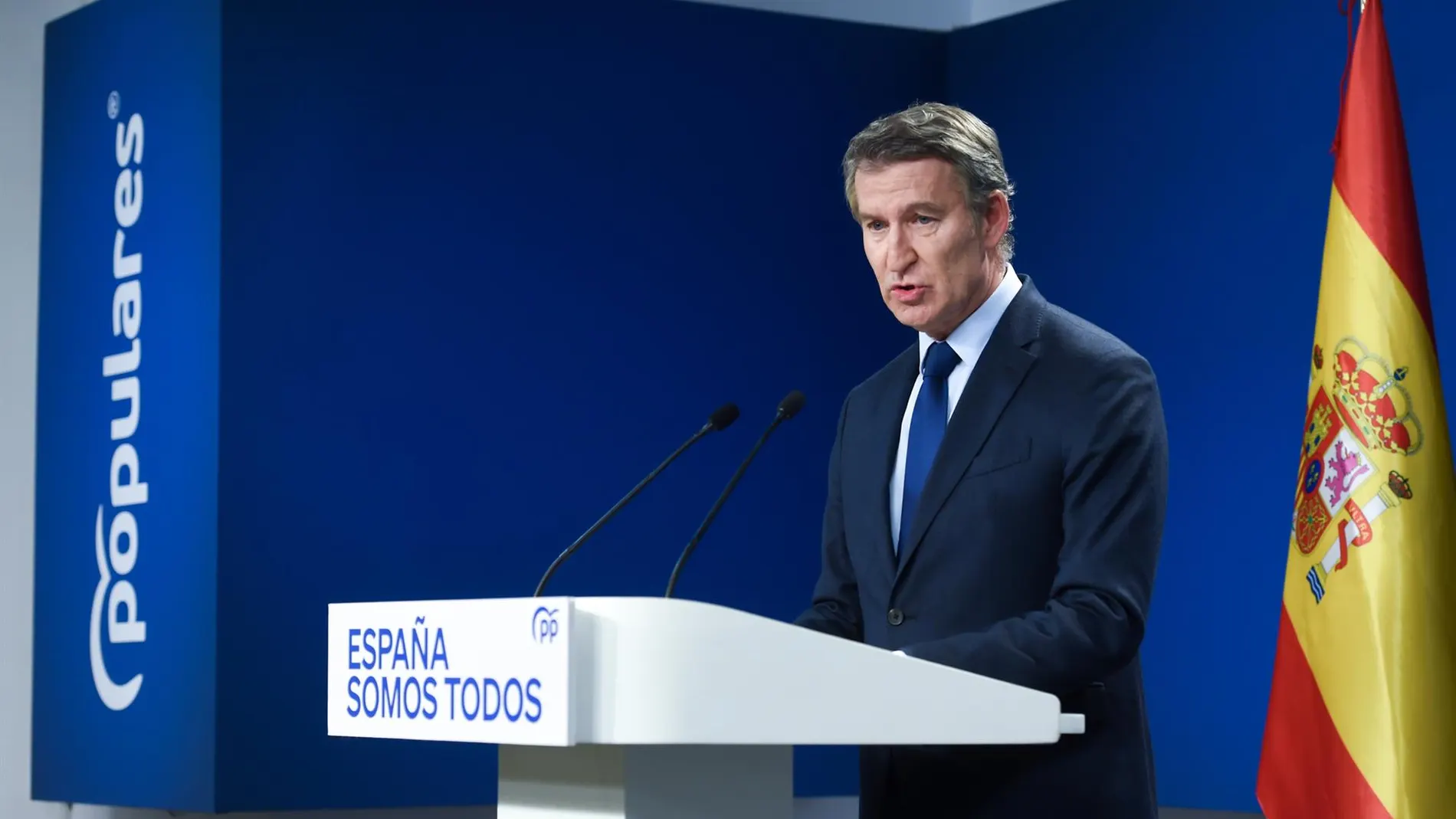 Feijóo dice que Mazón "ha dado la cara" frente a Sánchez: "Tenemos un Gobierno fallido a efectos de catástrofes"