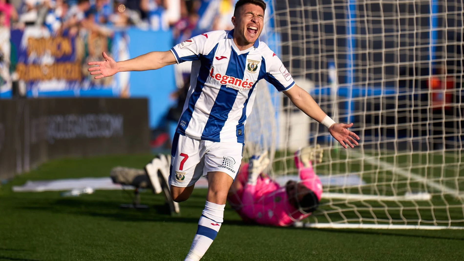 Francisco Portillo con el Leganés