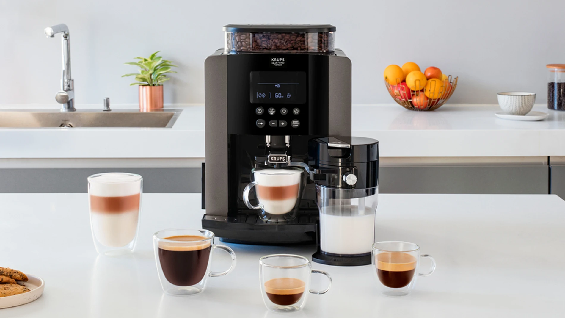 Cafetera superautomática Krups Roma