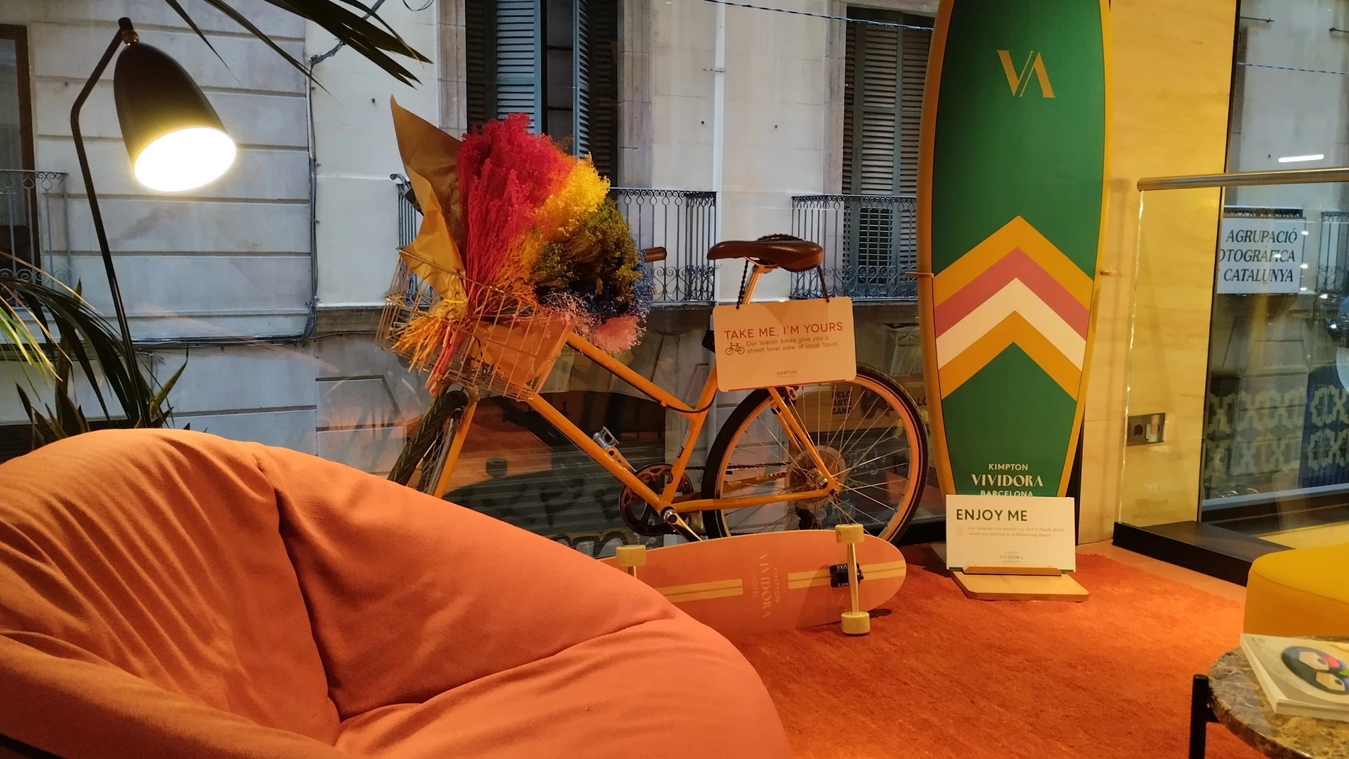 Ser un vividor en el hotel Kimpton de Barcelona