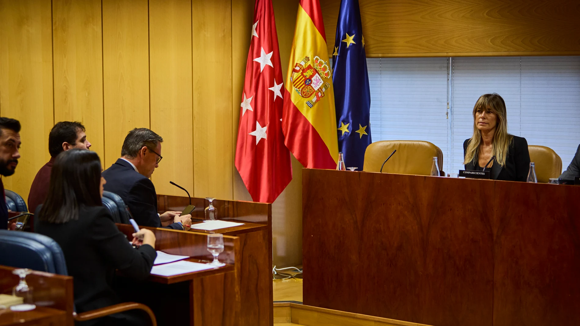 Comparecencia de Begoña Gómez en la Asamblea de Madrid © Alberto R. Roldán / Diario La Razón. 13 11 2024