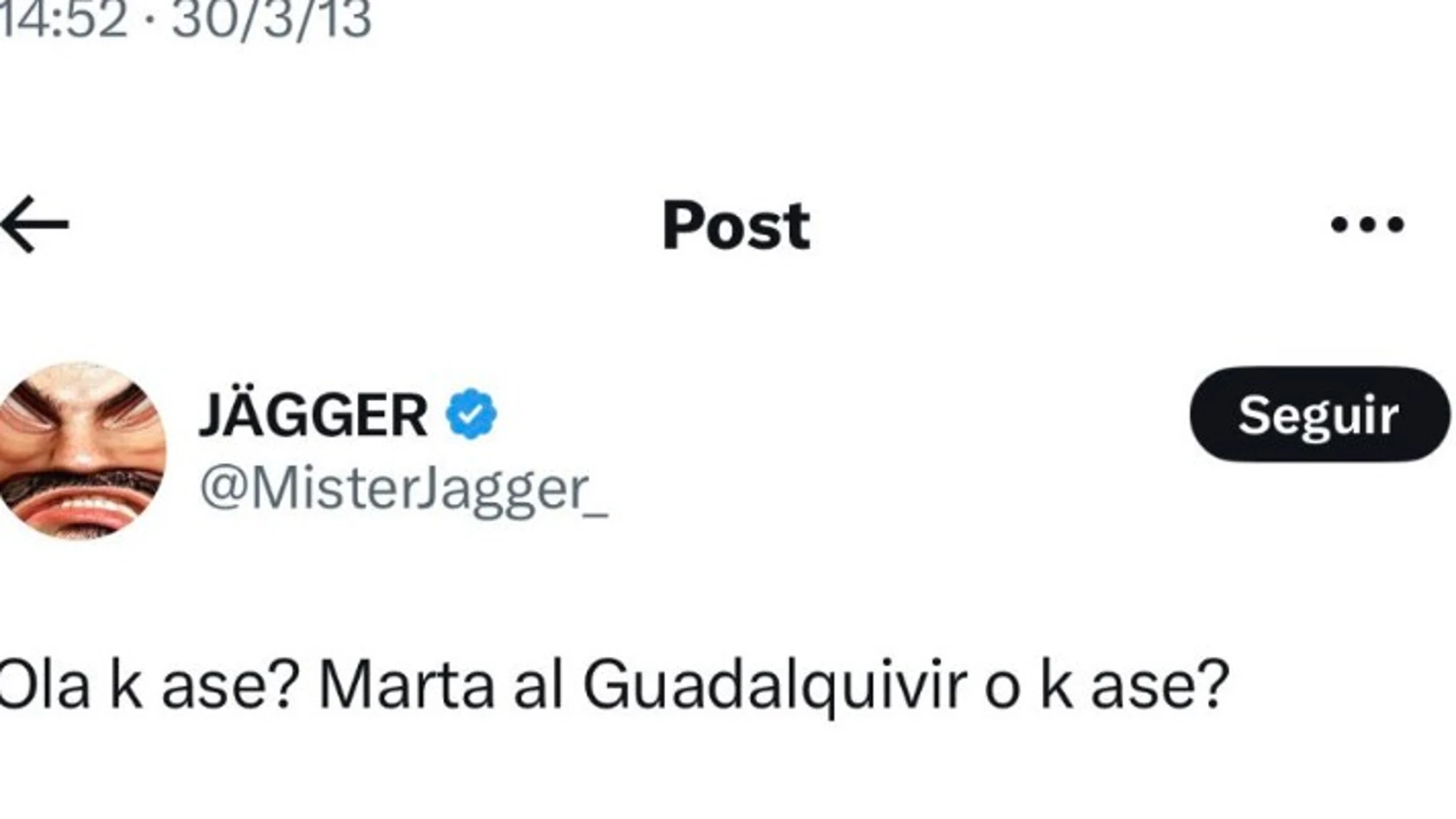 Las miserables publicaciones que Mister Jägger está borrando tras fichar por RTVE