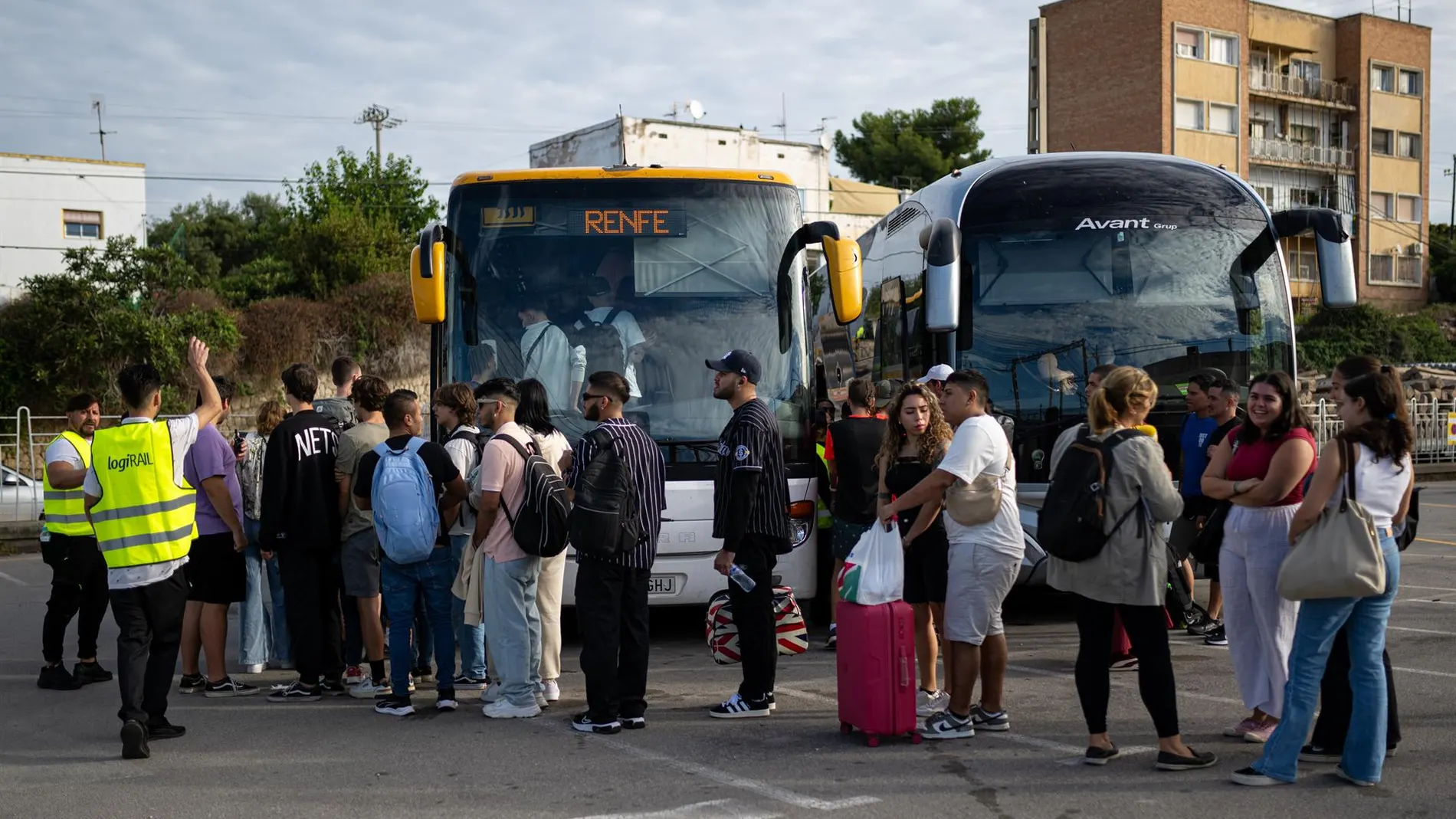 Economía.- Suspendido el servicio por carretera de Rodalies en Tarragona por las lluvias