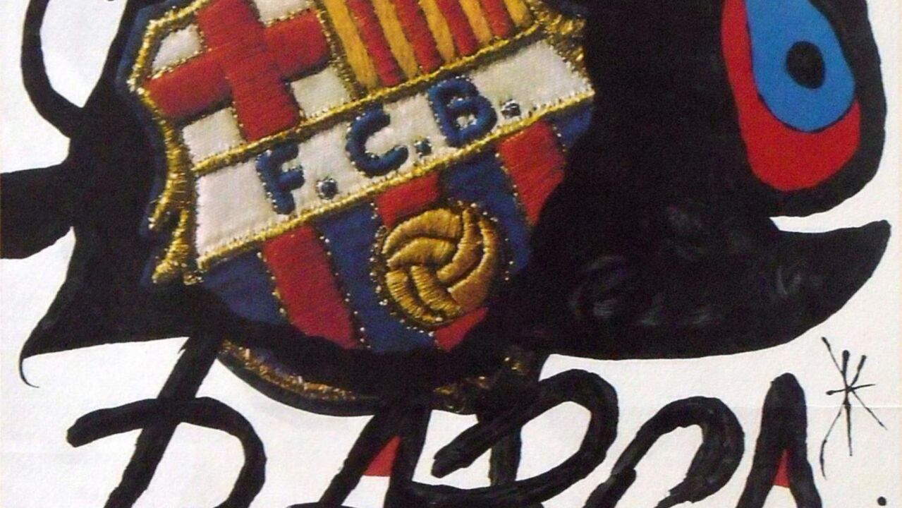 Cendrier Commémoratif Noces De Platine FC Barcelone 1899-1974