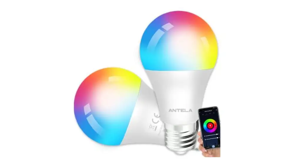 ANTELA Bombilla Inteligente LED E27