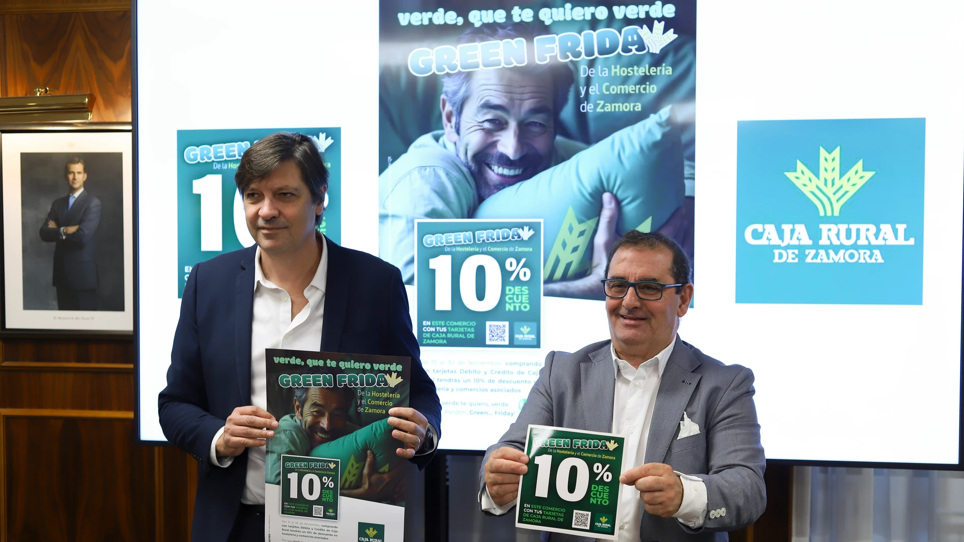 Caja Rural de Zamora presenta la campaña 'Verde, que te quiero verde', el 'Green Friday'