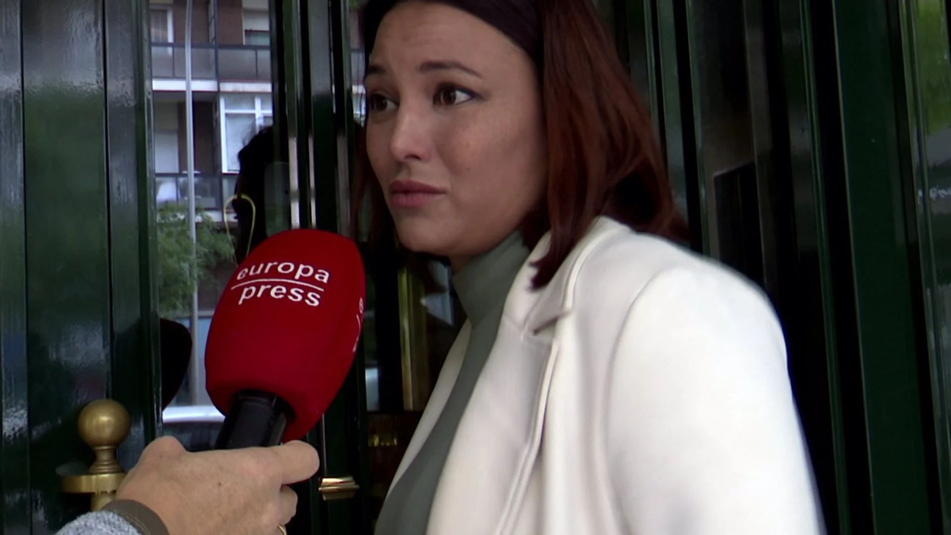 MADRID.-Elisa Mouliaá responde a Errejón: "Decir que es una denuncia falsa es lamentable. Es lo que ocurrió"